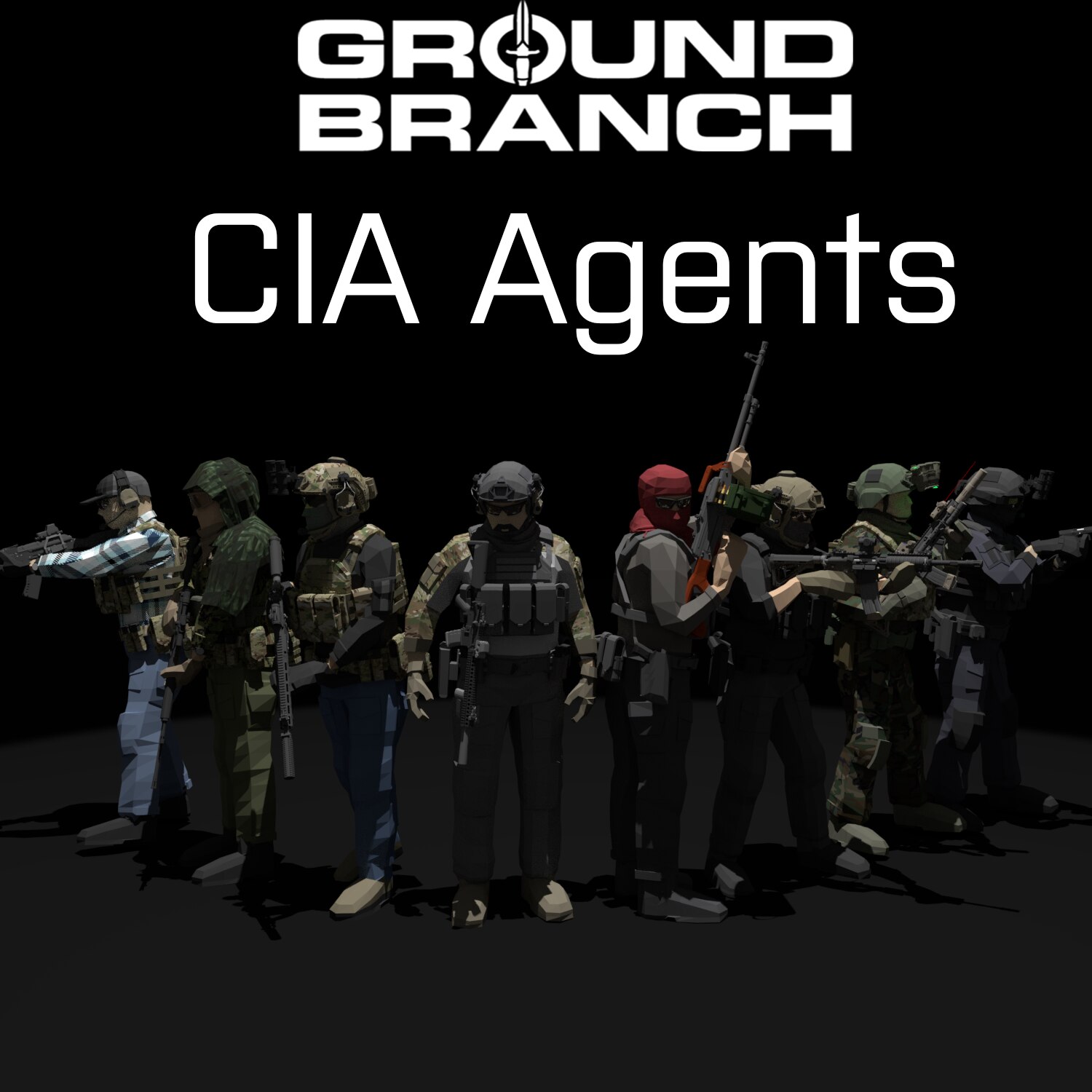 CIA SAD Agents (GROUND BRANCH Style) - Skymods